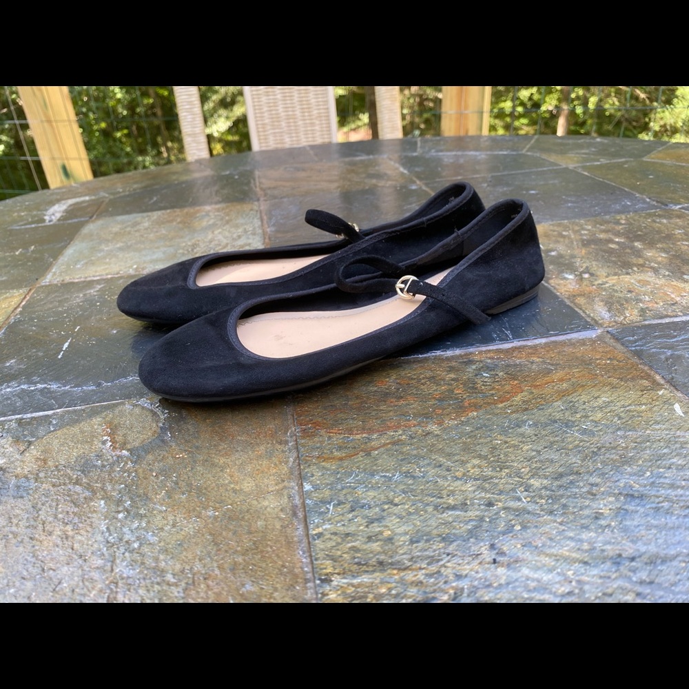 Cooperative Suede Mary Janes